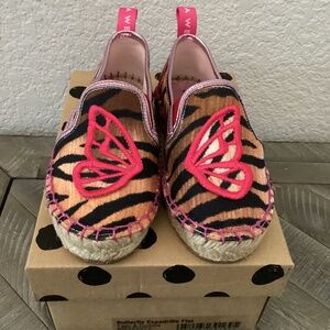 SOPHIA WEBSTER Kids' Butterfly Espadrille Flat (Toddler Kid) 10US / 26E